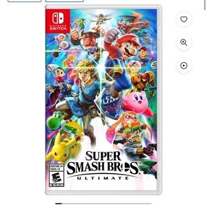 Nintendo switch game, Super Smash bros ultimate